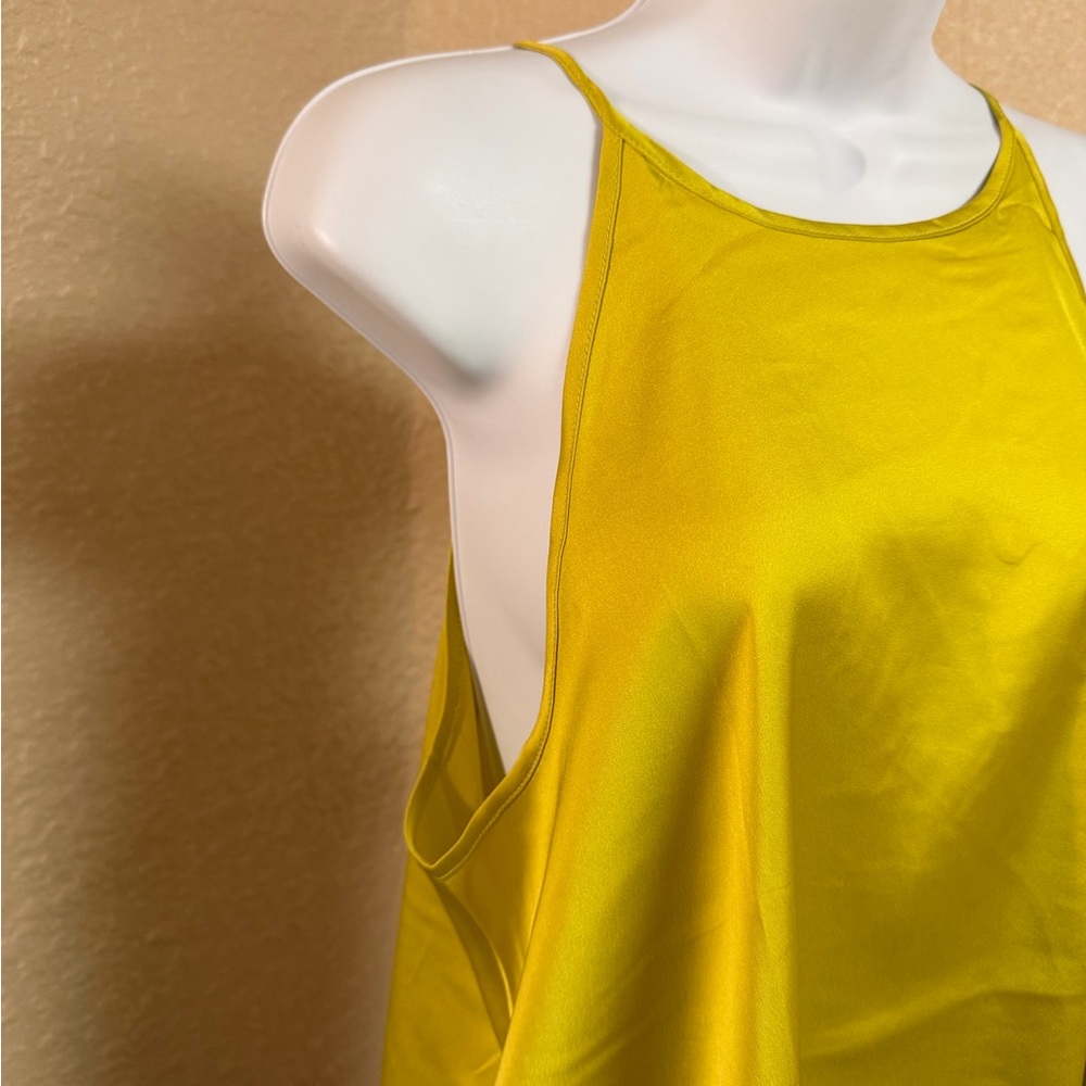 4/$15 Worthington Mustard Yellow Camisole Top - Picture 2 of 5